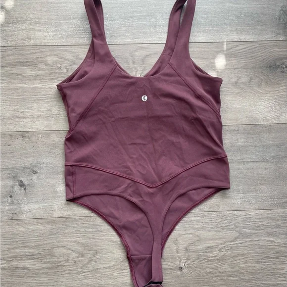 Colorfulkoala Women's Dreamlux V-Neck Seamless Bodysuit medium - Picture 7 of 11